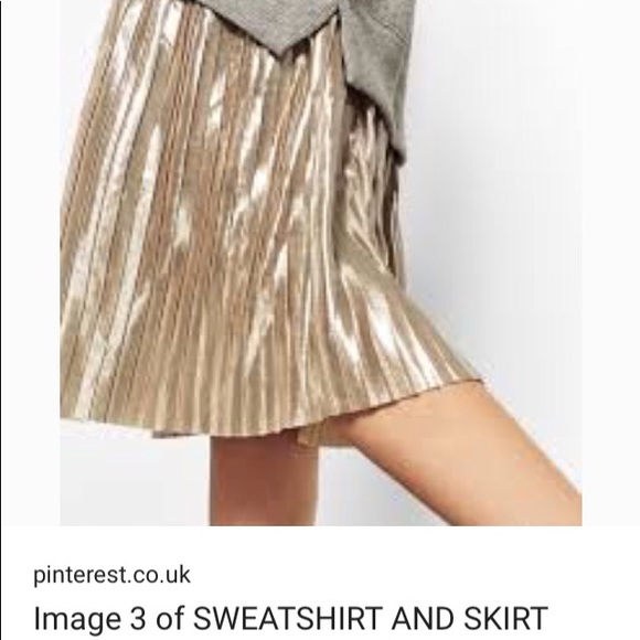 Zara combo sweatshirt dress - Picture 2 of 6